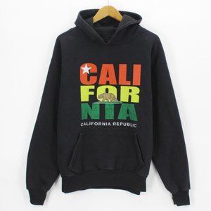 California Hoodie California Republic Hooded Pullover Sweatshirt Men's Sz  L